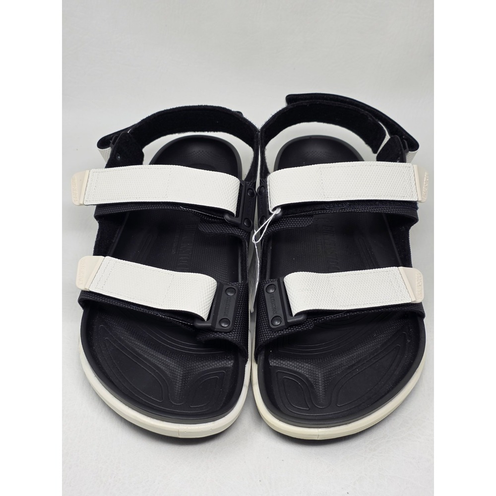 Birkenstock Mens Tatacoa Futura Black White Birko-Flor Sandals Size 46 13 US New - Picture 4 of 11